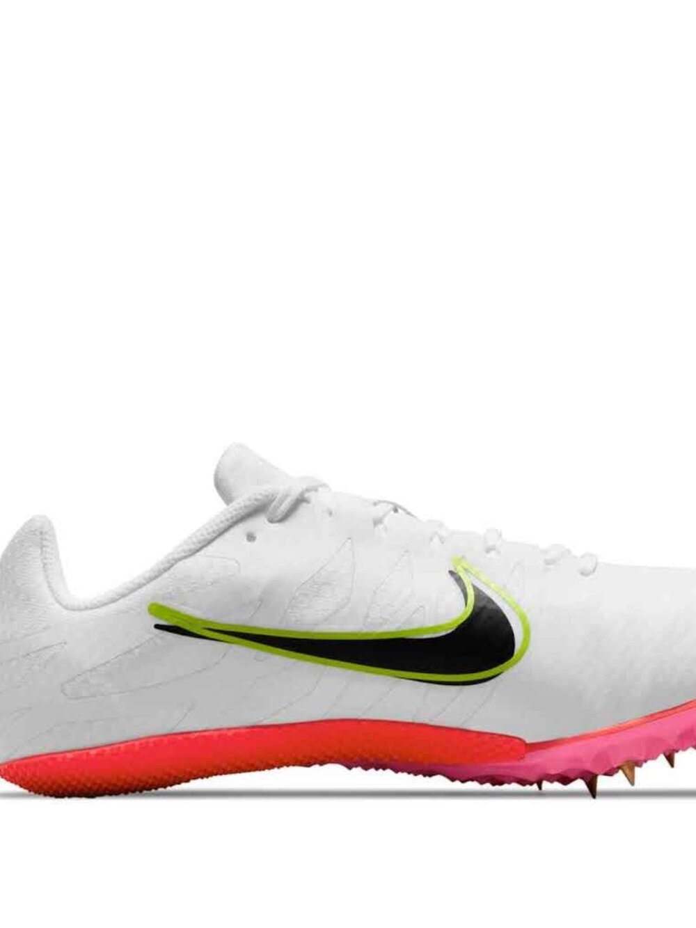 Nike Women’s Zoom Rival S 9 Track Field Running Shoe Spikes DM2328-100 Size 7.5